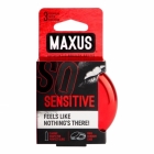 Презервативы «Maxus» супер тонкие плюс бокс 3 шт.