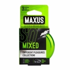 Микс презервативов «Maxus» плюс бокс в подарок 3 шт.