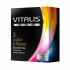 Презервативы VITALIS №3 «Color & flavor»