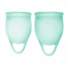 Менструальные чаши «Satisfyer» зеленые 2 шт.