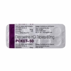 Препарат для лечения преждевременной эякуляции Poxet-60 (дапоксетин) 10 таблеток