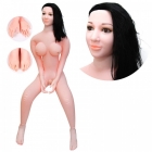 Секс кукла «Маргарита» с вибрацией и реалистичными руками и ступнями 160 см.