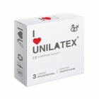 Ультратонкие презервативы Юнилатекс Ultrathin 3 шт.