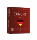 Презервативы Expert Cola 3 шт. c ароматом колы