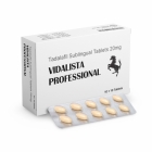 Сублингвальный препарат для потенции Vidalista Professional 20 мг (10 таблеток)