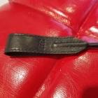 Кожаный плетеный стек ручной работы 50 см