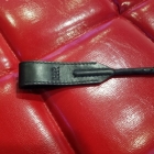 Плетеный стек из натуральной кожи 70 см