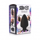 Анальная пробка «Squeeze-It» S черная 89 мм