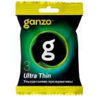 Ультратонкие презервативы Ganzo Ultra Thin Flow Pack 3 шт.