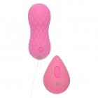 Вагинальные виброшарики с ротацией на пульте «Dea» розовые 83 мм