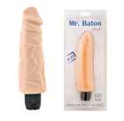 Реалистичный вибратор Mr. Baton Soft №13 20 см