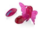 Клиторальный стимулятор "Double Vibrating Butterfly" розовый