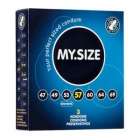 Презервативы "MY.SIZE" 57 размер 3 штуки