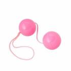Шарики вагинальные "BI-Balls" розовые со смещенным центром тяжести
