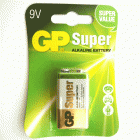 Элемент питания GP SUPER 6LR61/1604A (1 шт.)