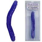 Двухсторонний фаллоимитатор Basix фиолетовый