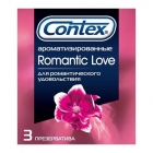 Презервативы Contex romantic love ароматизированные 3 шт.