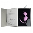 Вагинальные шарики OVO L3 розовые