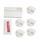Полиуретановые презервативы Sagami №5 0.01 сверхтонкие