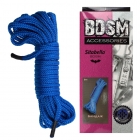 Голубая верёвка для связывания и шибари 900 см