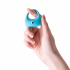 Эрекционное кольцо «A-Toys Blue» с вибрацией