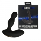 Перезаряжаемый массажер простаты с вибрацией и электростимуляцией «E-stim prostate» 120 мм.