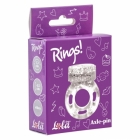 Эрекционное кольцо с вибрацией Rings Axle-pin white