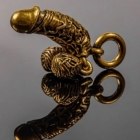 Брелок для ключей в форме пениса, мошонки