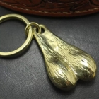 Брелок для ключей в форме пениса, мошонки