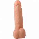 Фаллоимитатор с мошонкой на присоске «Биоклон» (длина 18,5 см, диаметр 4,1 см)