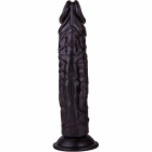 Фаллоимитатор-реалистик чёрный «Биоклон» (длина 20,1 см, диаметр 4,4 см)