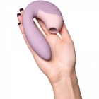 Вибратор с вакуумным стимулятором Satisfyer Supernova розовый