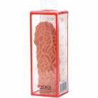 Насадка реалистичная «Kokos Extreme Sleeve» с дополнительной стимуляцией 127 мм