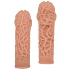 Насадка реалистичная «Extreme Sleeve» от Kokos с дополнительной стимуляцией 147 мм