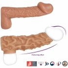 Насадка с рельефом из вен «Nude Sleeve» 100 мм