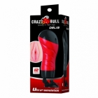 Мастурбатор-вагина на присоске с вибрацией Crazy Bull Delia
