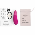 Вакуумный клиторальный стимулятор с вибрацией «Womanizer Enhance» розовый