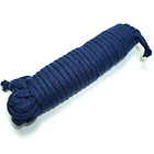 Синяя верёвка из хлопка 10 метров