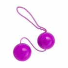 Шарики вагинальные "BI-Balls" фиолетовые со смещенным центром тяжести