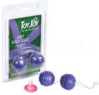 Вагинальные шарики "Girly Giggle Balls" из мягкого силикона фиолетовые