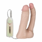 Анально-вагинальная насадка из серии Vac-U-Lock с вибрацией 16,5 см.