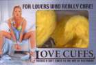Наручники "Love cuffs" с желтым мехом