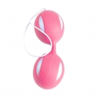 Розовые вагинальные шарики со шнурочком